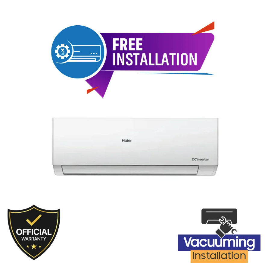 Haier 1 Ton CleanCool Pro DC Inverter AC [HSU-12CleanCool(INV)(Pro)]
