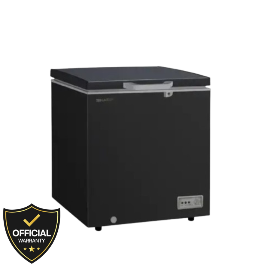 Sharp 190 Liters Chest Deep Freezer Black (SCF-K250X-BK2)