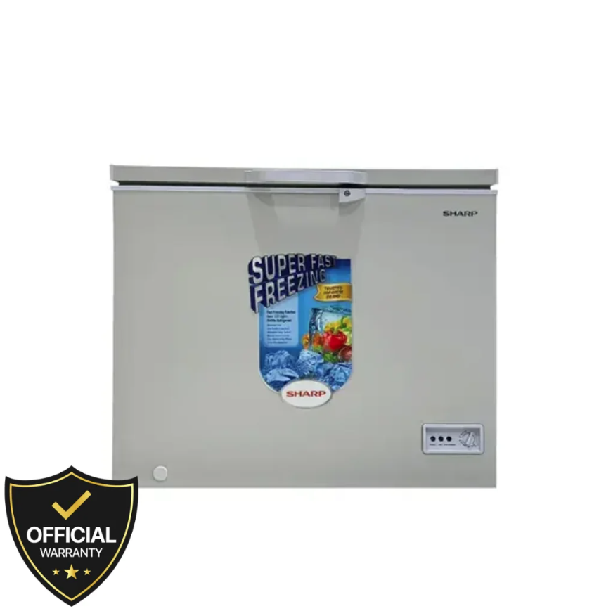 SHARP 230 Liters Chest Freezer Silver (SCF-K320X-SL2)