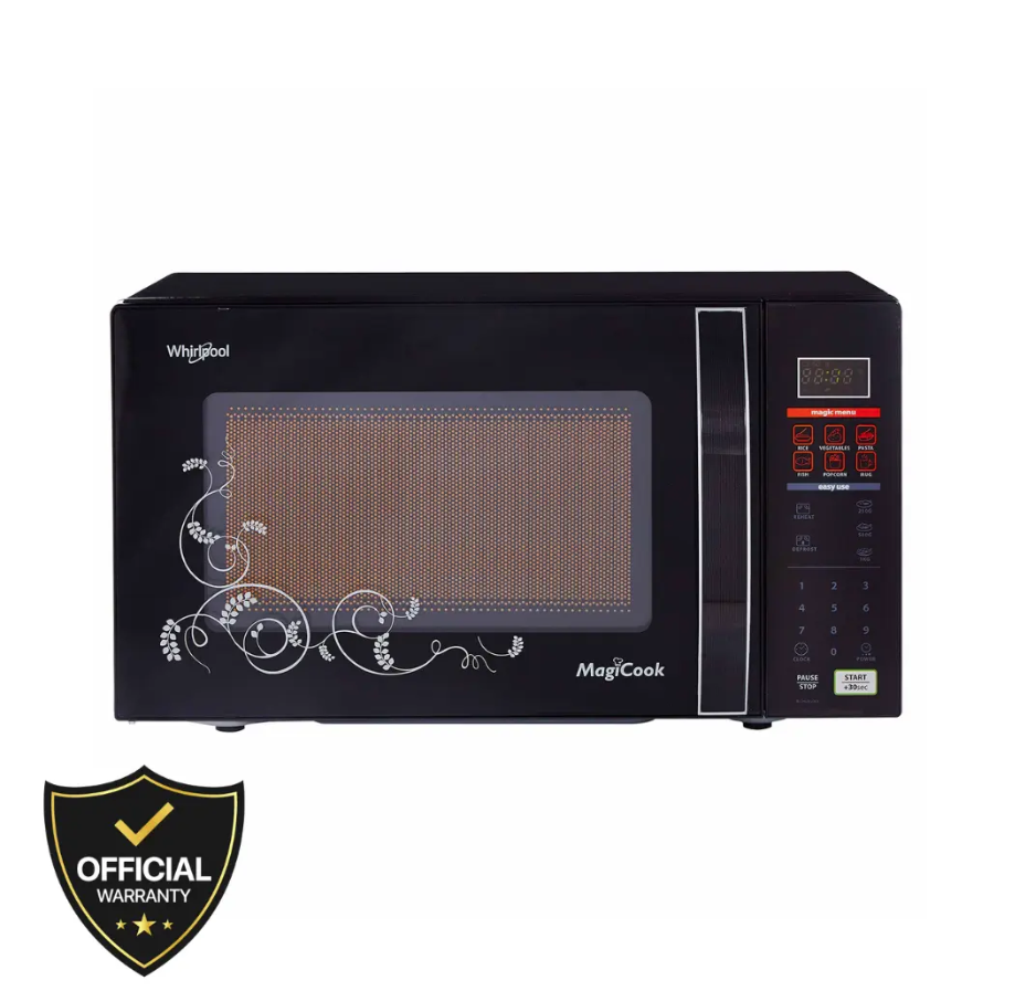 Whirlpool 20 Liters Magicook Classic Black Solo Microwave Oven