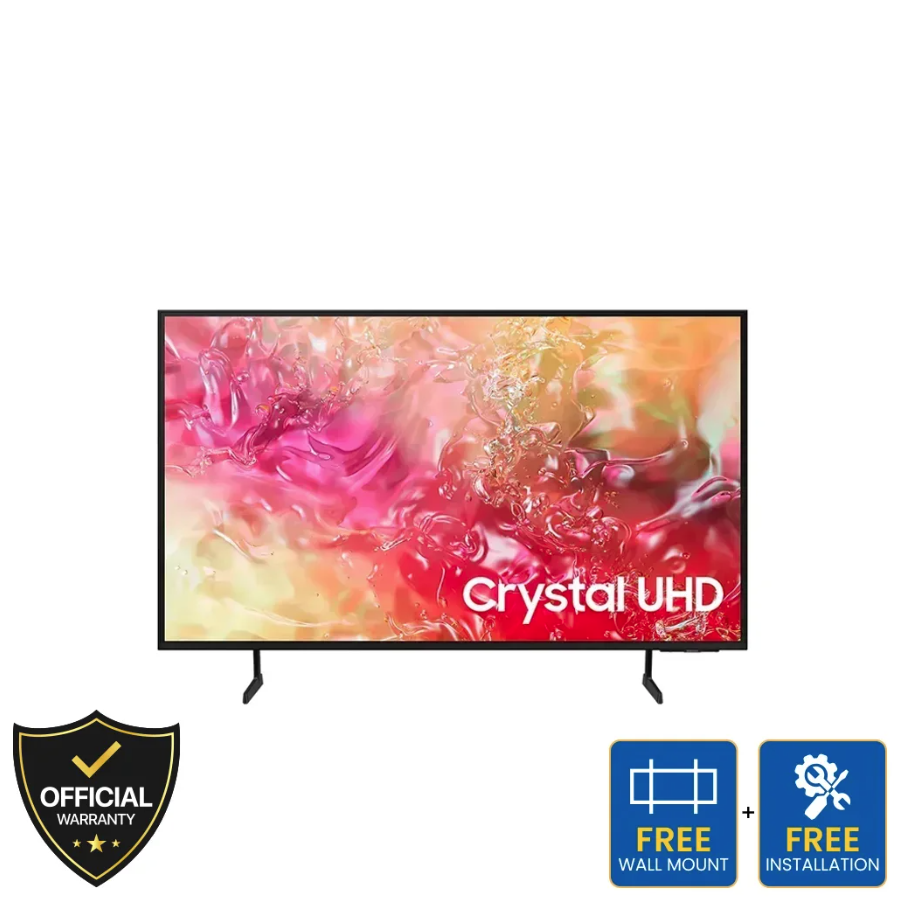 Samsung 55 Inch Crystal 4K UHD Smart TV (55DU7700)