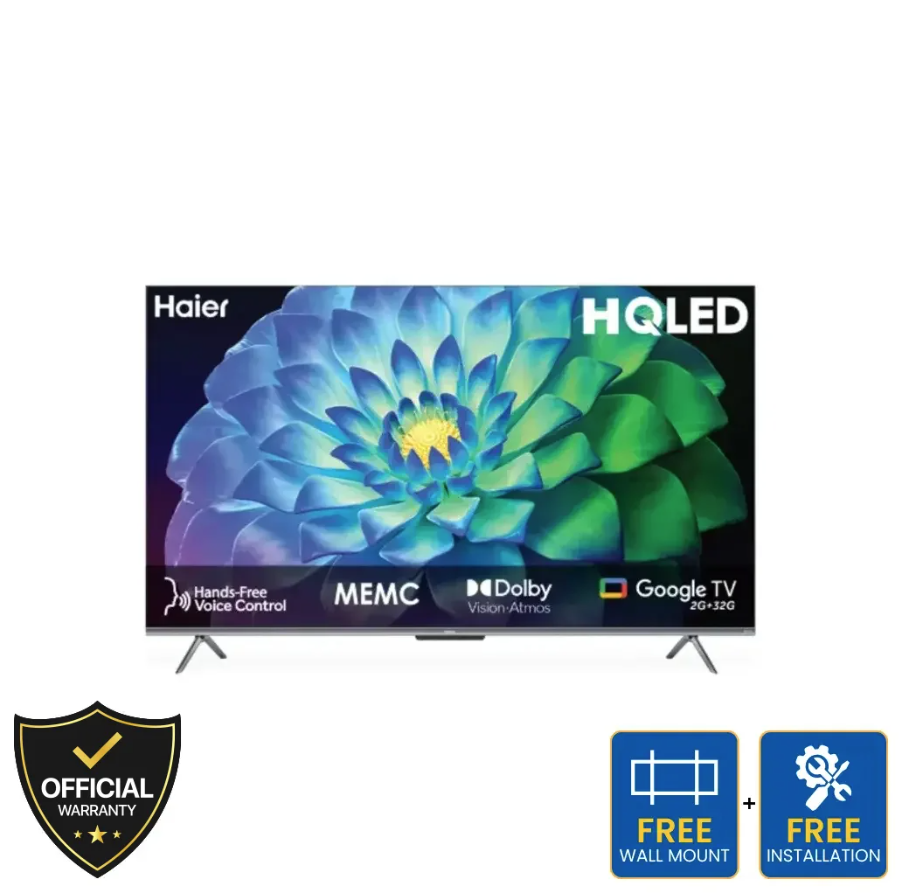 Haier 55 Inch HQLED 4K Google TV (H55P7UX)
