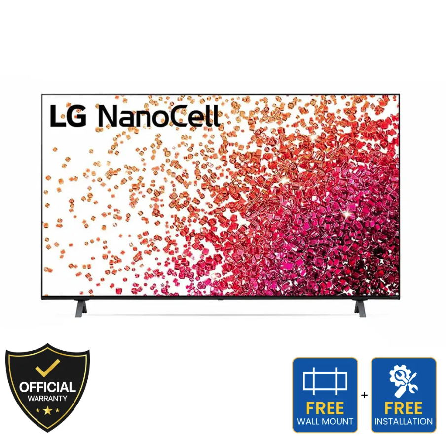 LG 50 Inch 4K UHD Smart TV (50NANO75SQA)