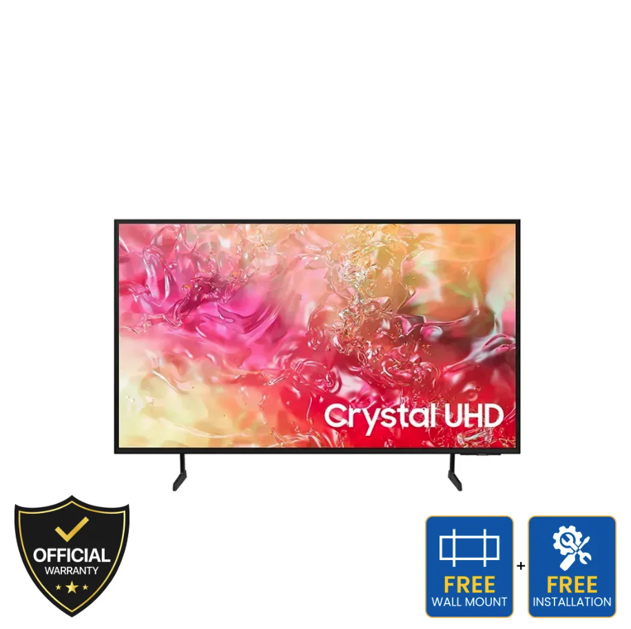 Samsung 75 Inch Crystal 4K UHD Smart TV (75DU7700)