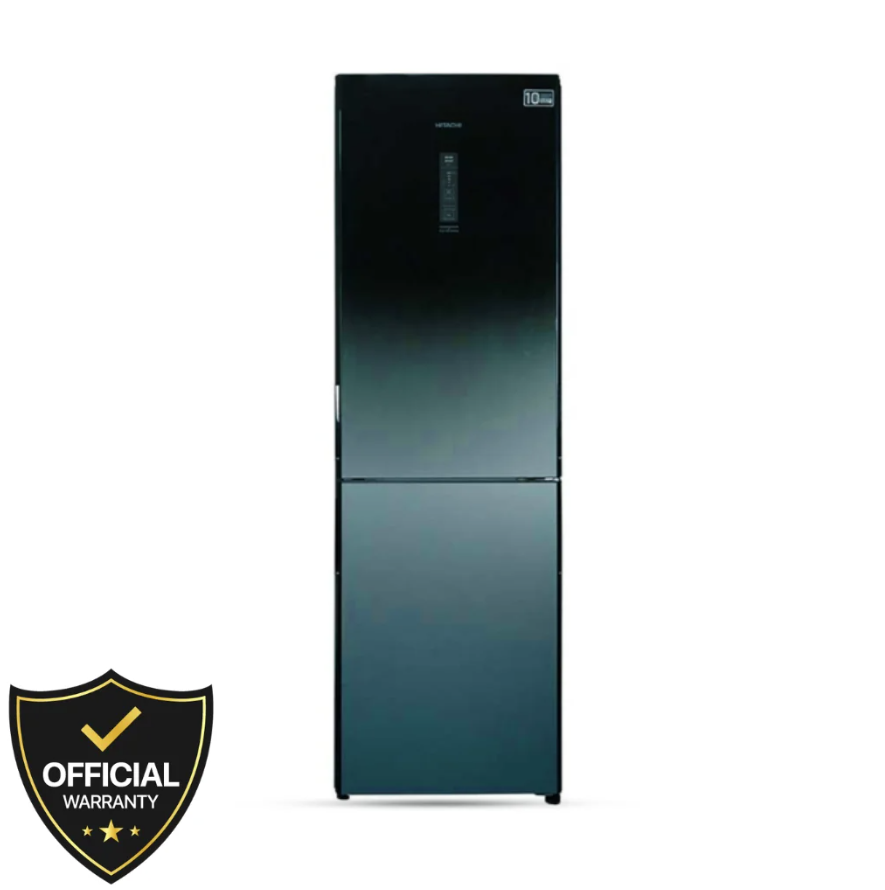 Hitachi 366 Liters Stylish Bottom No Frost Freezer (RBG410PUC6X-KD-XGR)
