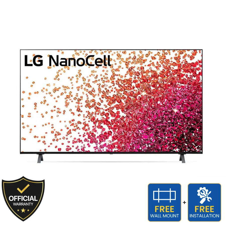 LG 50 Inch 4K UHD Smart TV (50NANO75SQA)